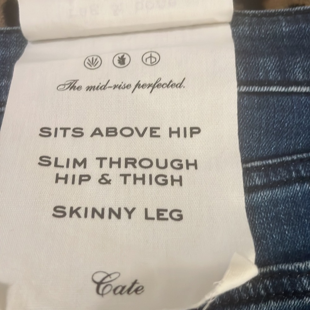 - Rag & Bone Cate Mid Rise Shorty Skinny - Picture 15 of 15